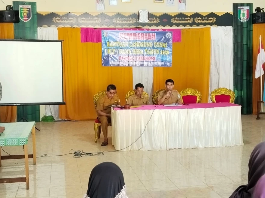 PEKON LUGUSARI SALURKAN BLT DD TAHUN 2026 KEPADA 17 KPM